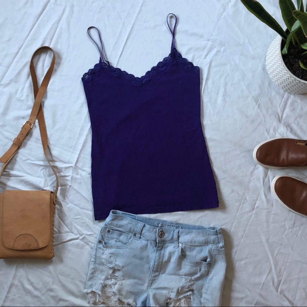 Old Navy Lace v-neck Comfy Stretch Camisole